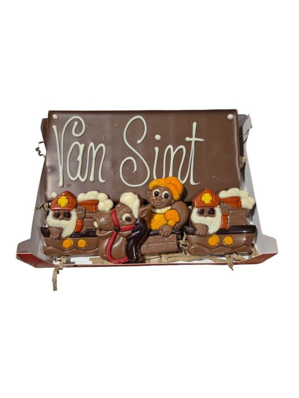 Reep van sint met figuurtjes