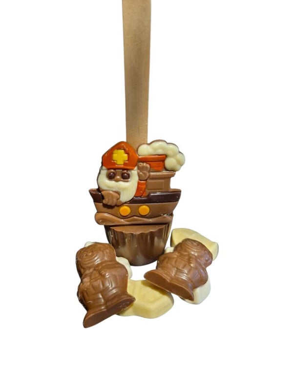 chocolade spoon voor warme melk