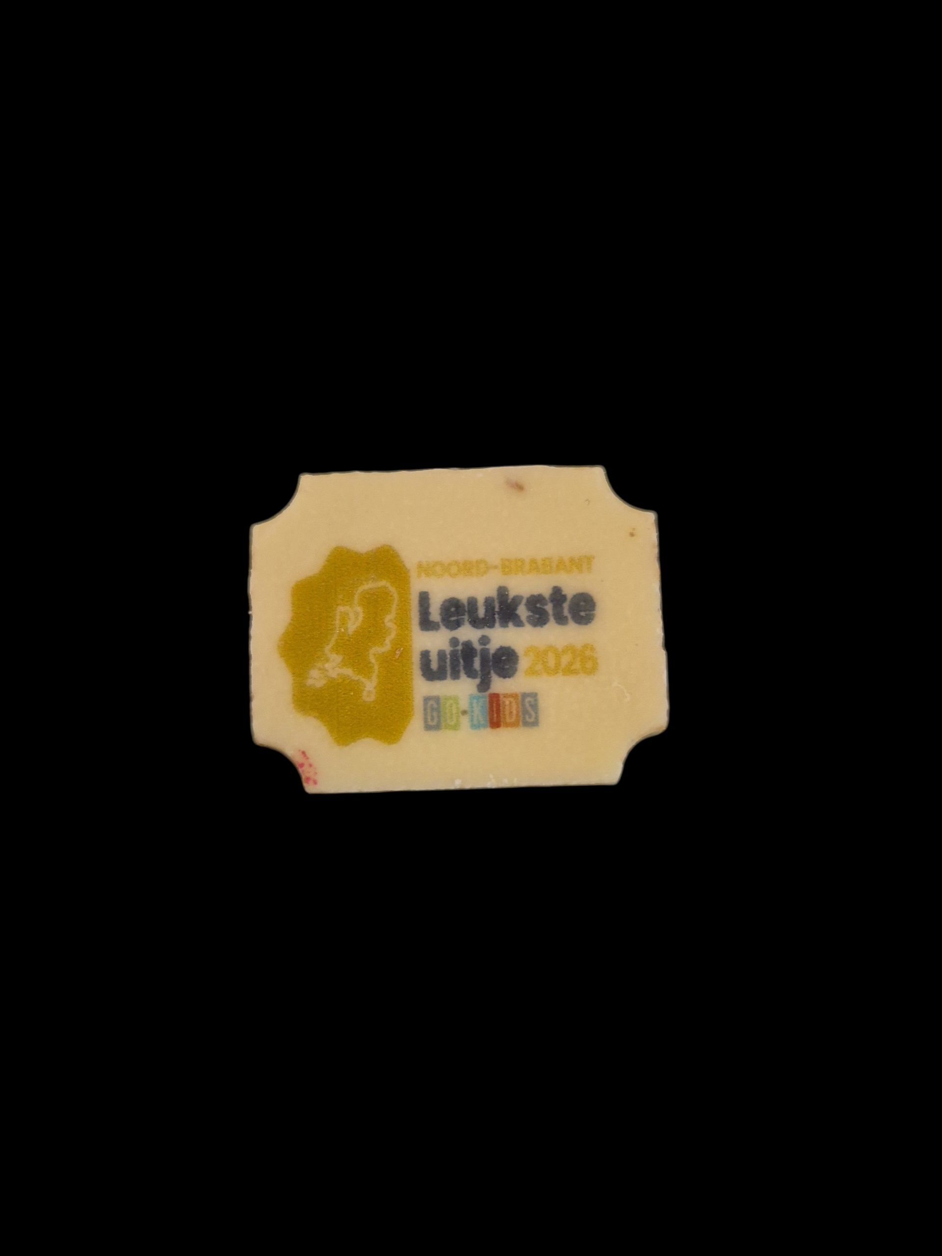 logobonbon gevuld met praline