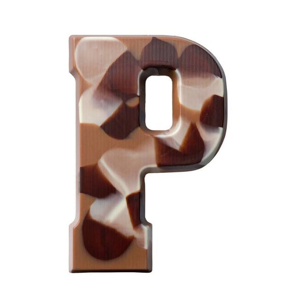 Sinterklaasletter Praline P