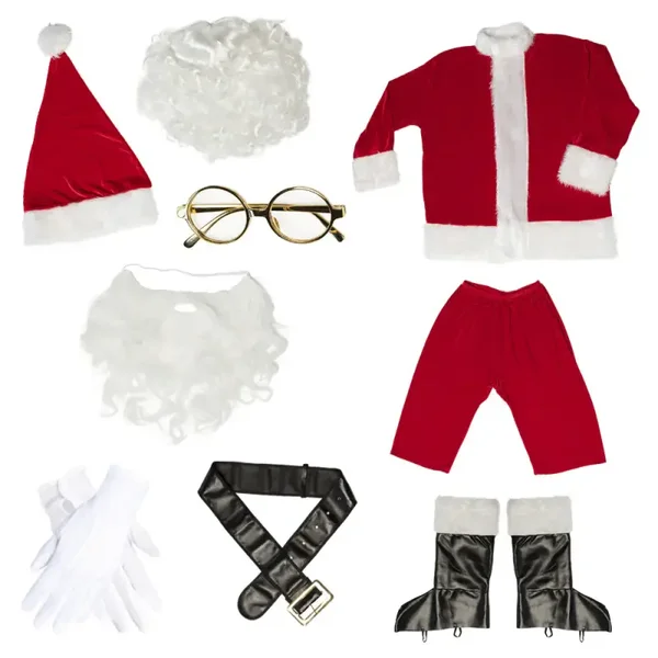 Kostuum Kerstman professioneel (L/XL)