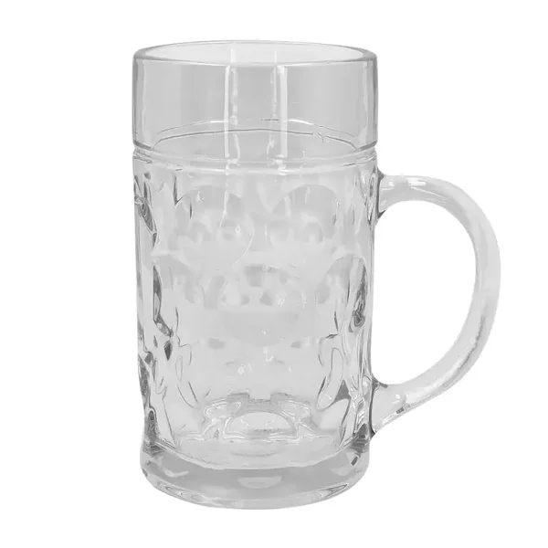 Glazen bierpul XXL