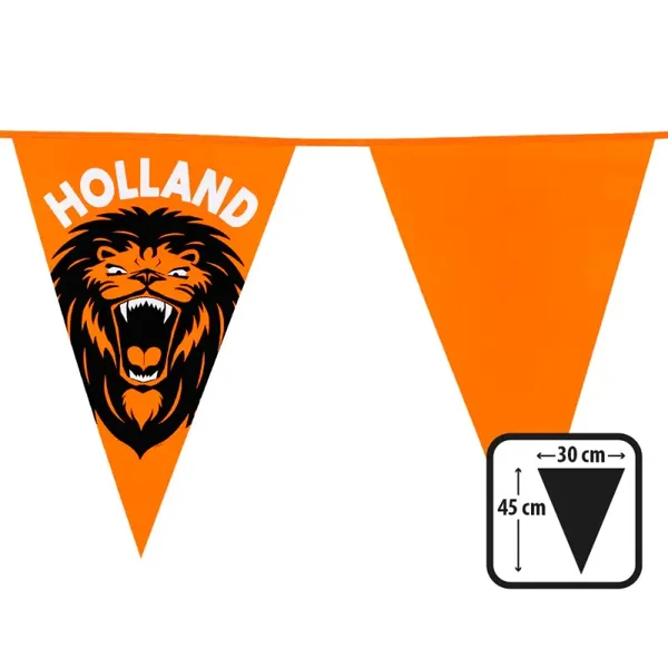 reuzenvlaggenlijn Brullende leeuw 'Holland'