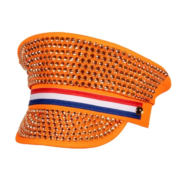 Oranje Pet Nederland met steentjes