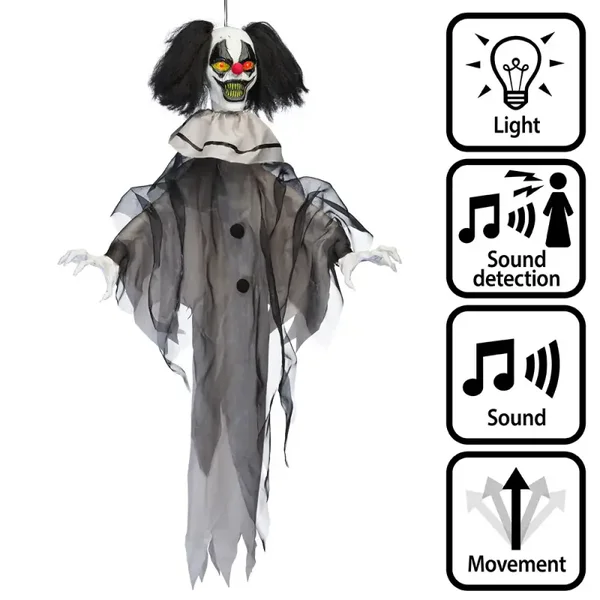 Decoratie Nightmare clown