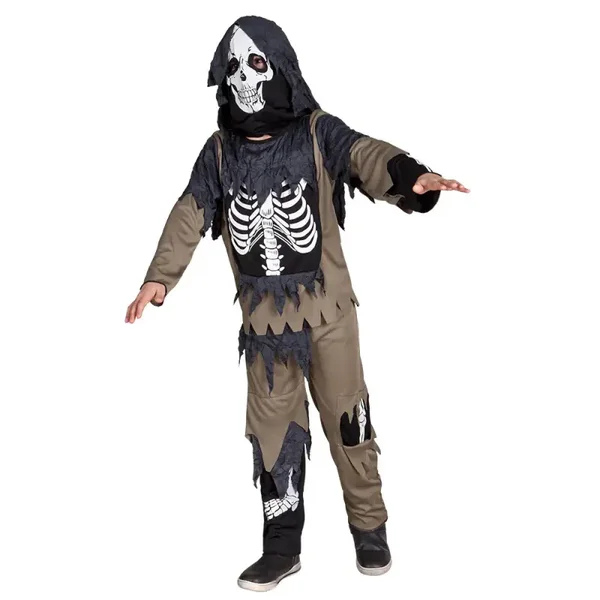 Kostuum Zombie skeleton kids
