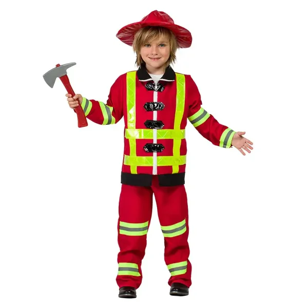 Kostuum Brandweerman Sullivan (7-9 jr)