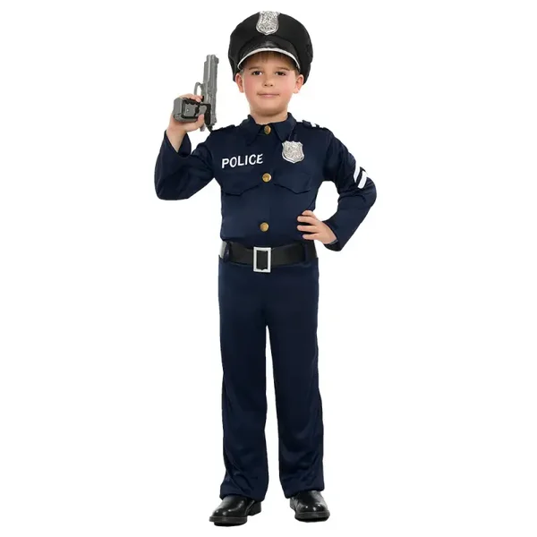 Kostuum Politieagent Bobby (3-4 jr)
