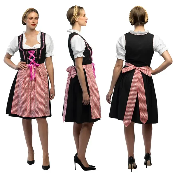 Kostuum Frau Fischer roze (36/38)