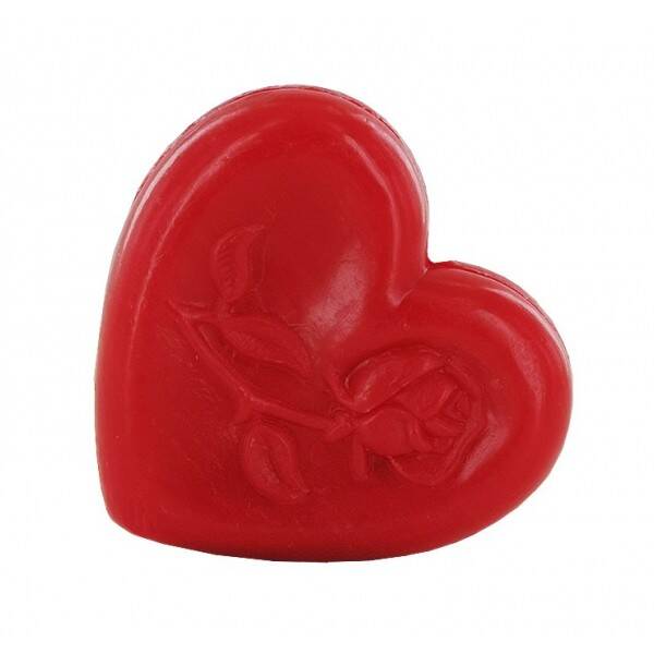 Savon coeur rose Cerise