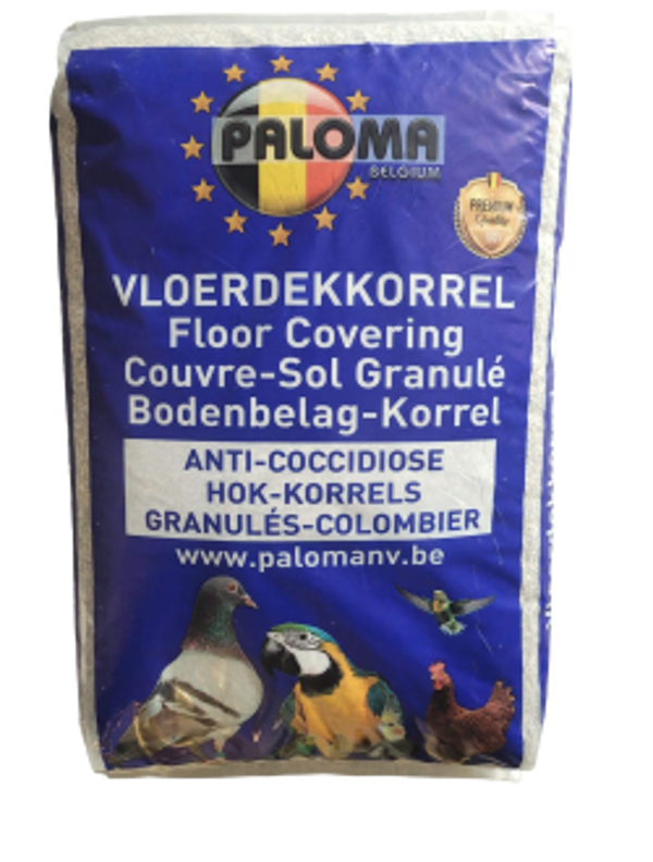 Vloerdekkorrel – Anti-Coccidiose 25L