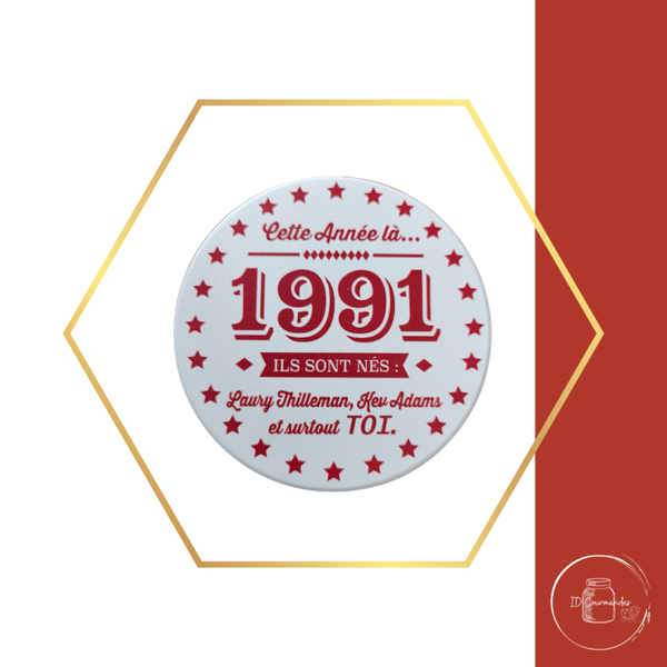 Sous bock plâtre Anniversaire