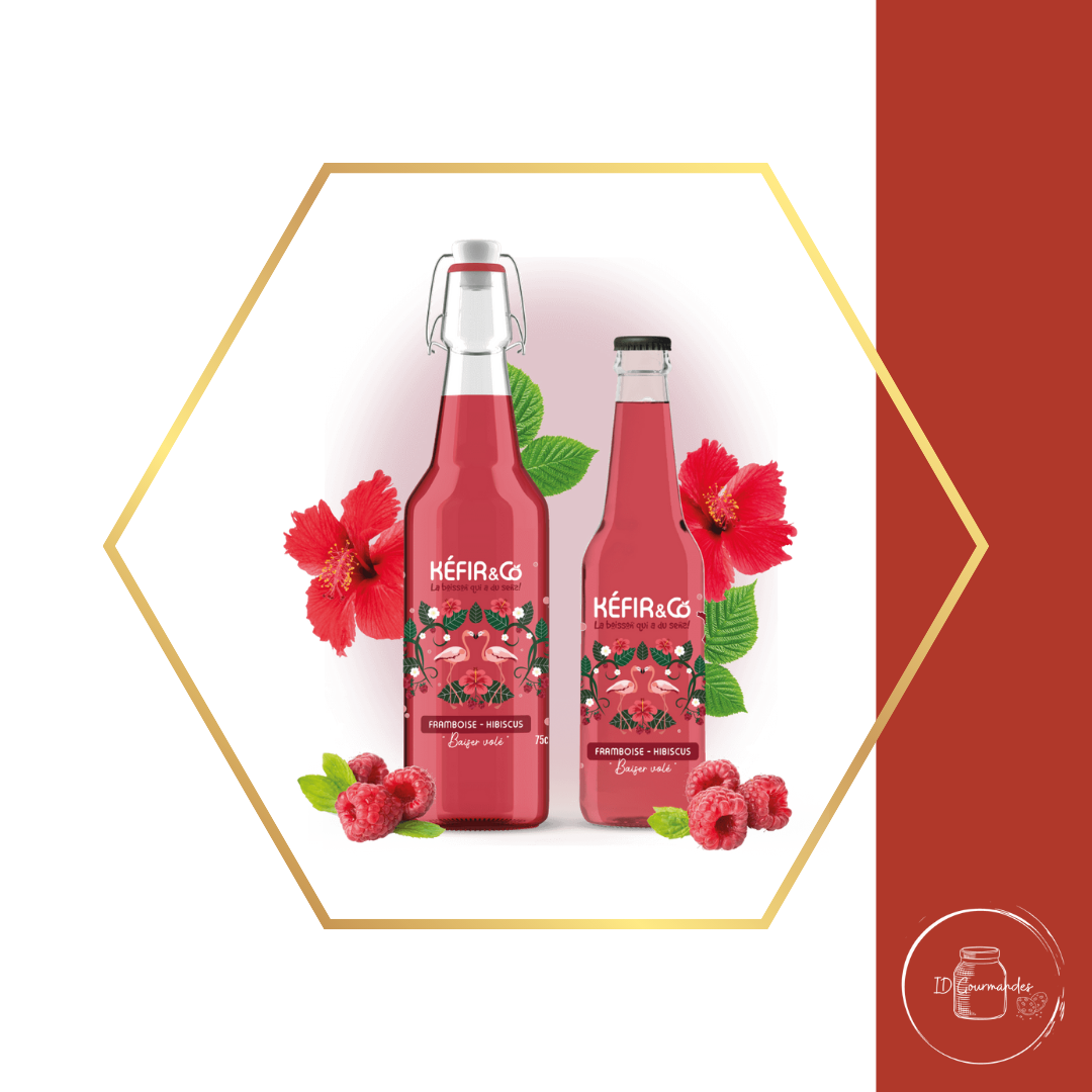 Kéfir Framboise - Hibiscus
