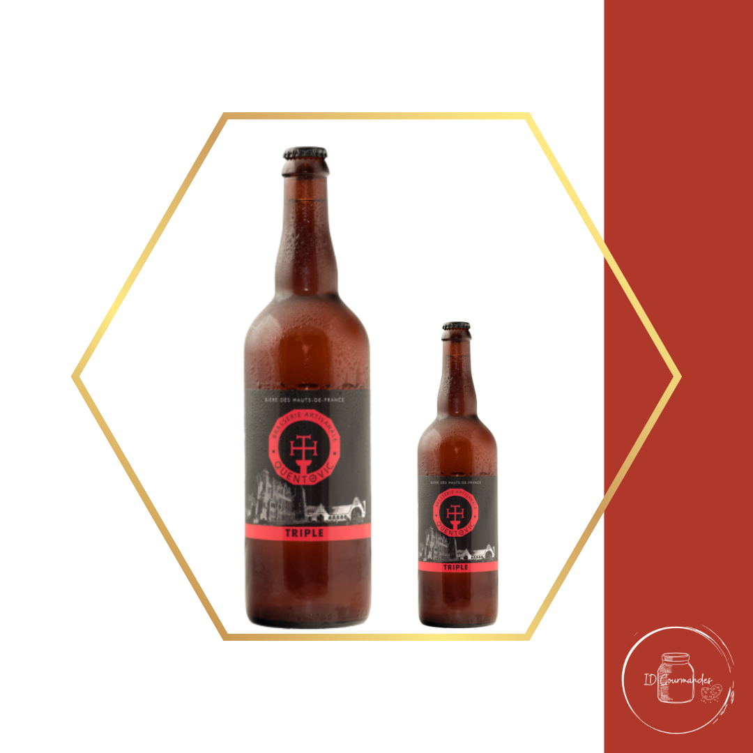 Bière Triple QUENTOVIC - 8° Alc