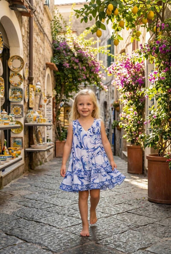 Abito bimba smanicato FV051