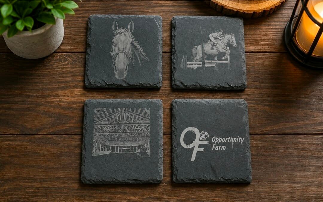 Customized Slate Coasters