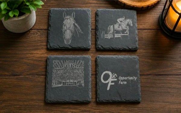 Customized Slate Coasters