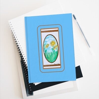 Journal - Blank (Sunflower window)