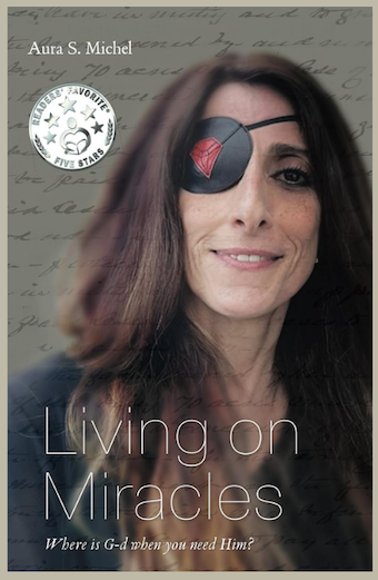 color image of book called Living On Miracles