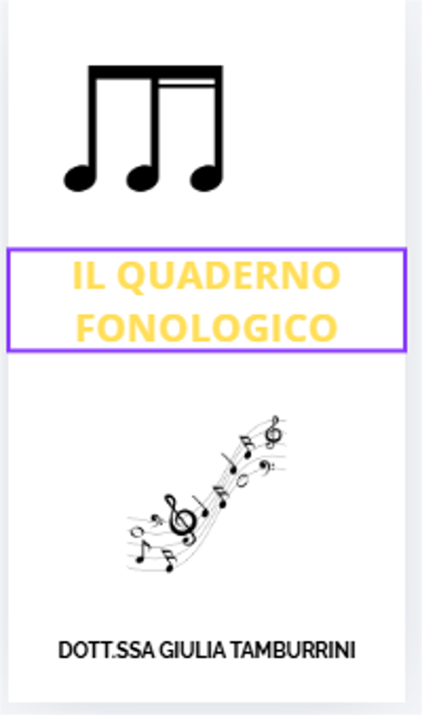Quaderno FONOLOGICO