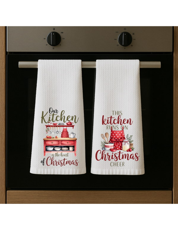 Christmas Dish Towel Set