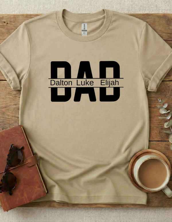 DAD... Personalized with kids names