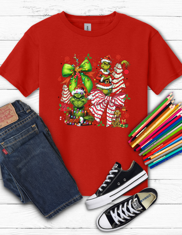 Grinch Christmas Cake