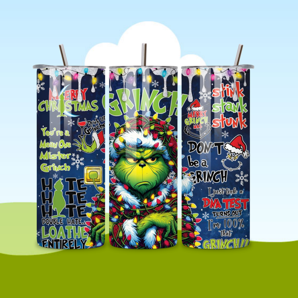 Grinch Christmas Tumbler