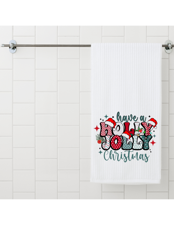 Holly Jolly Dish Towel