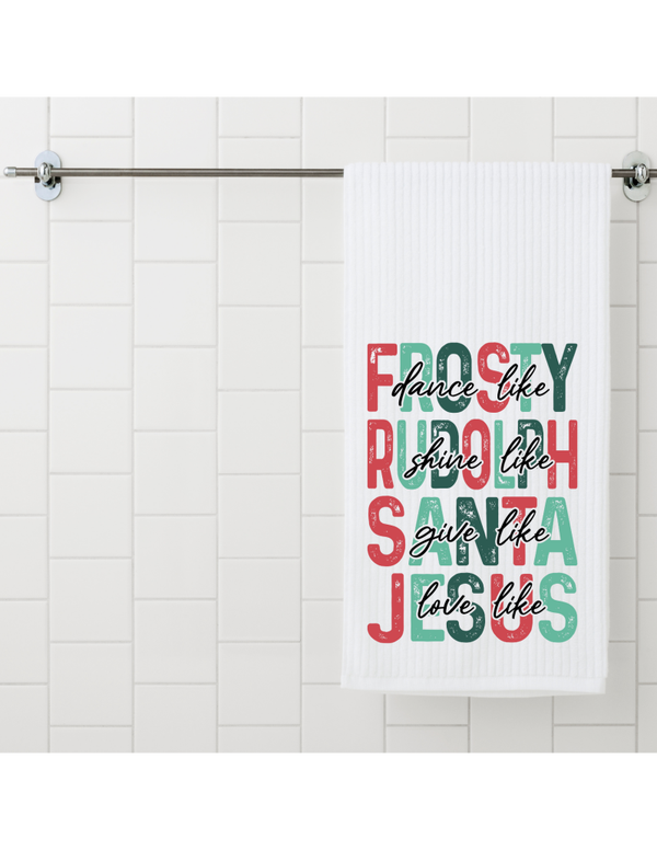 Love Like Jesus Dish Towel