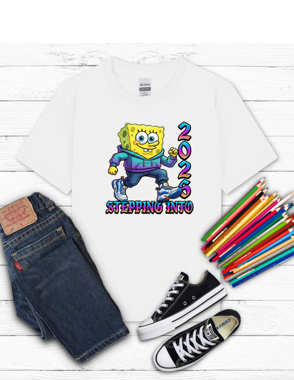 Sponge Bob New Year T Shirt