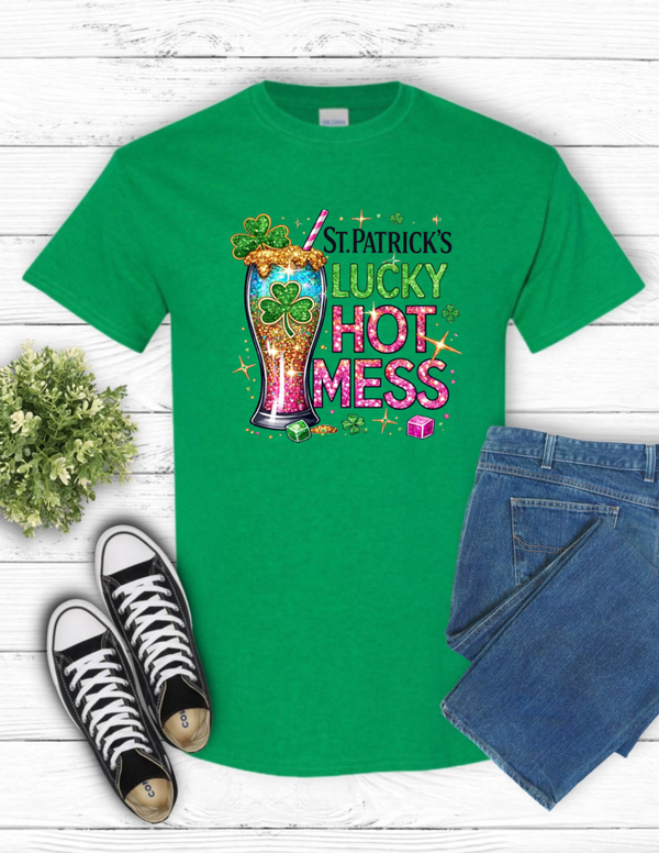 St Patricks Day Hot Mess