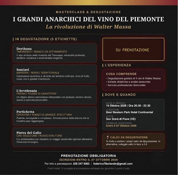La Rivoluzione di Walter Massa