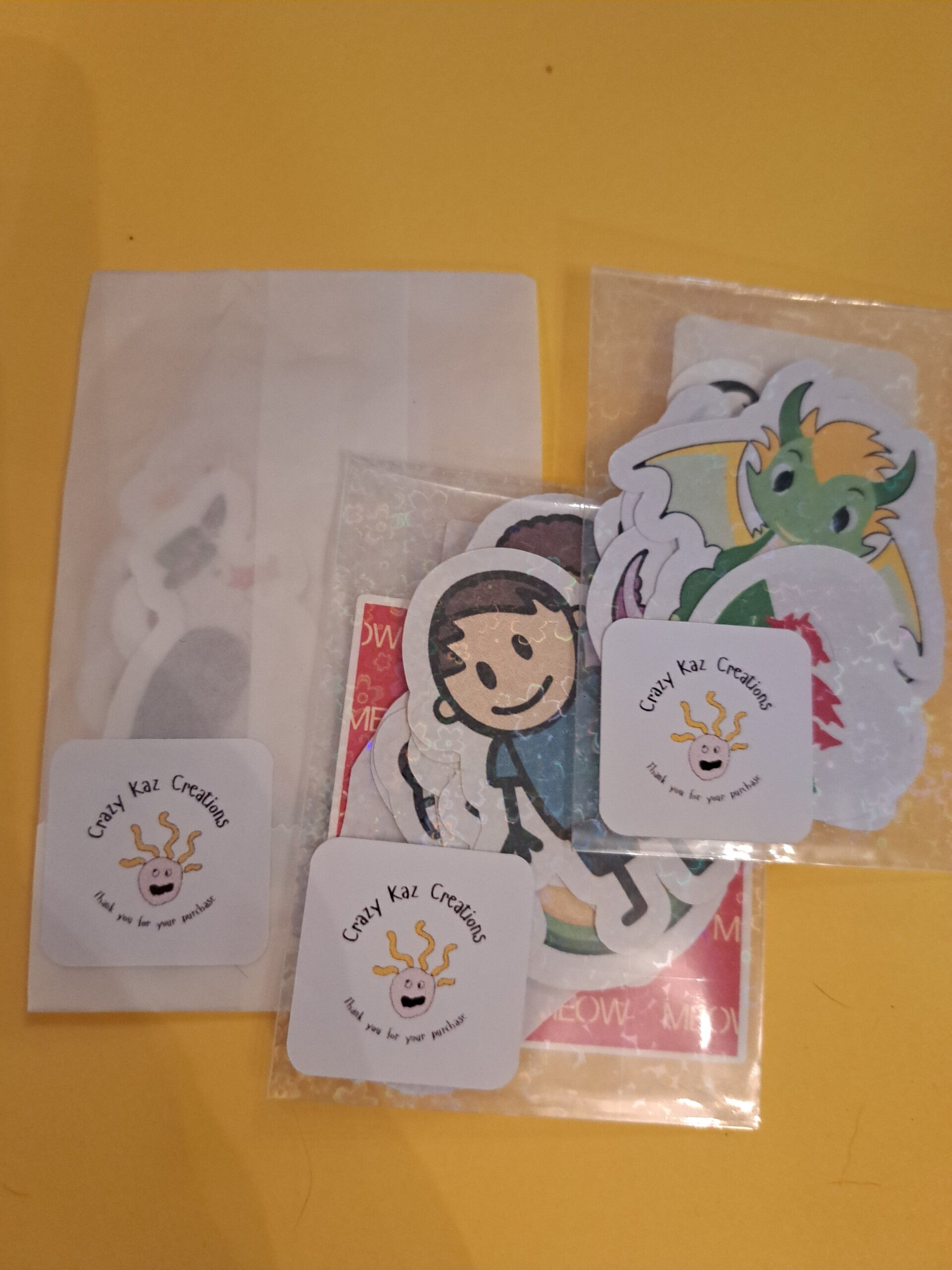 Multipack of stickers