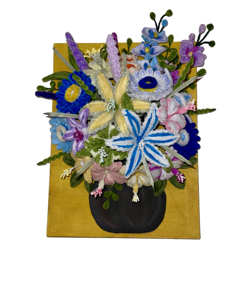 flower-bouquet-3D-Canvas-Wall-Art created by Petal Florals