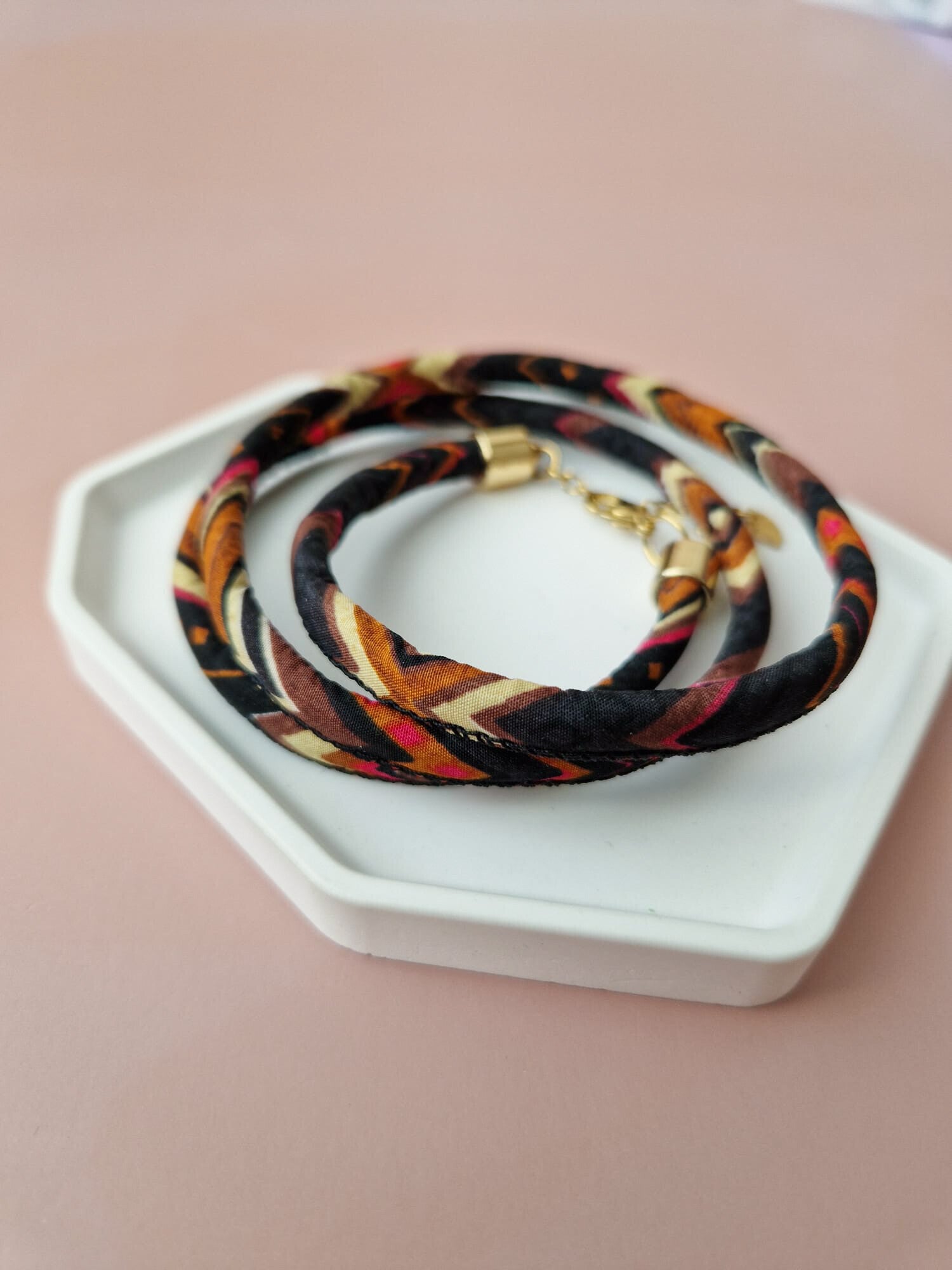 Boho wikkelarmband