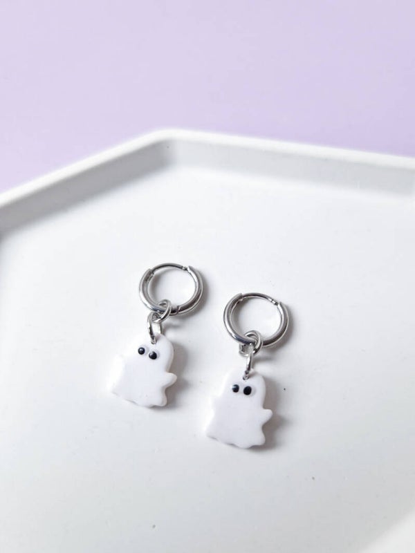 Spookjes hangertjes/bedels voor aan (kinder) oorbellen