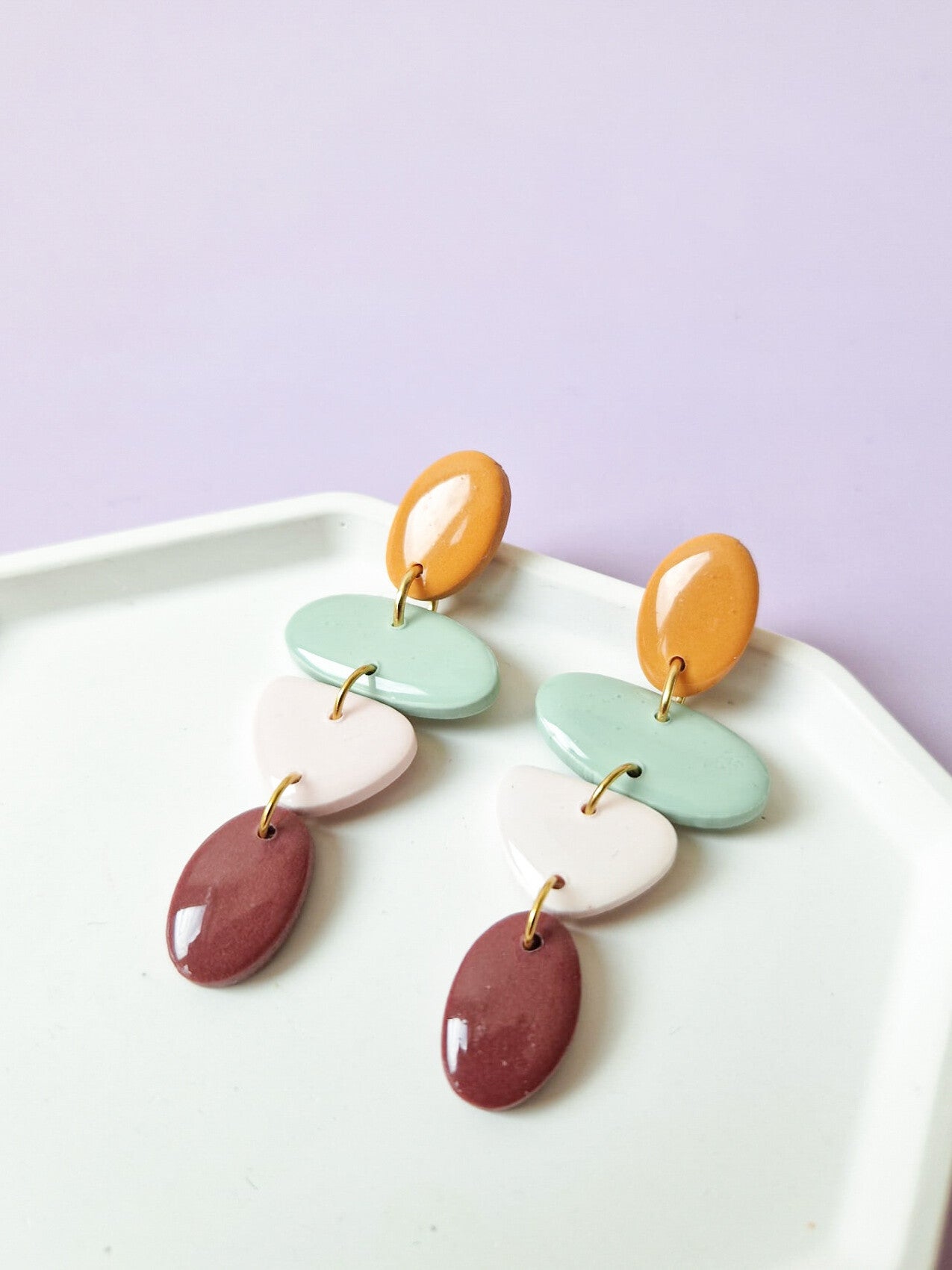 Indian summer oorbellen