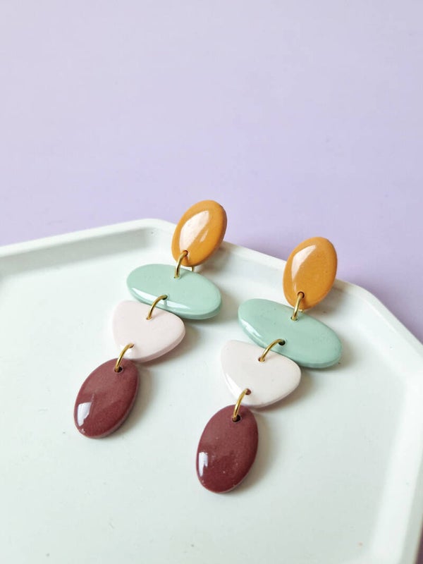 Indian summer oorbellen