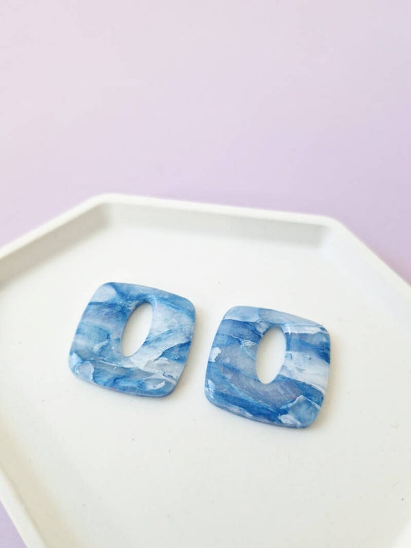 Blauw gemêleerde bedels