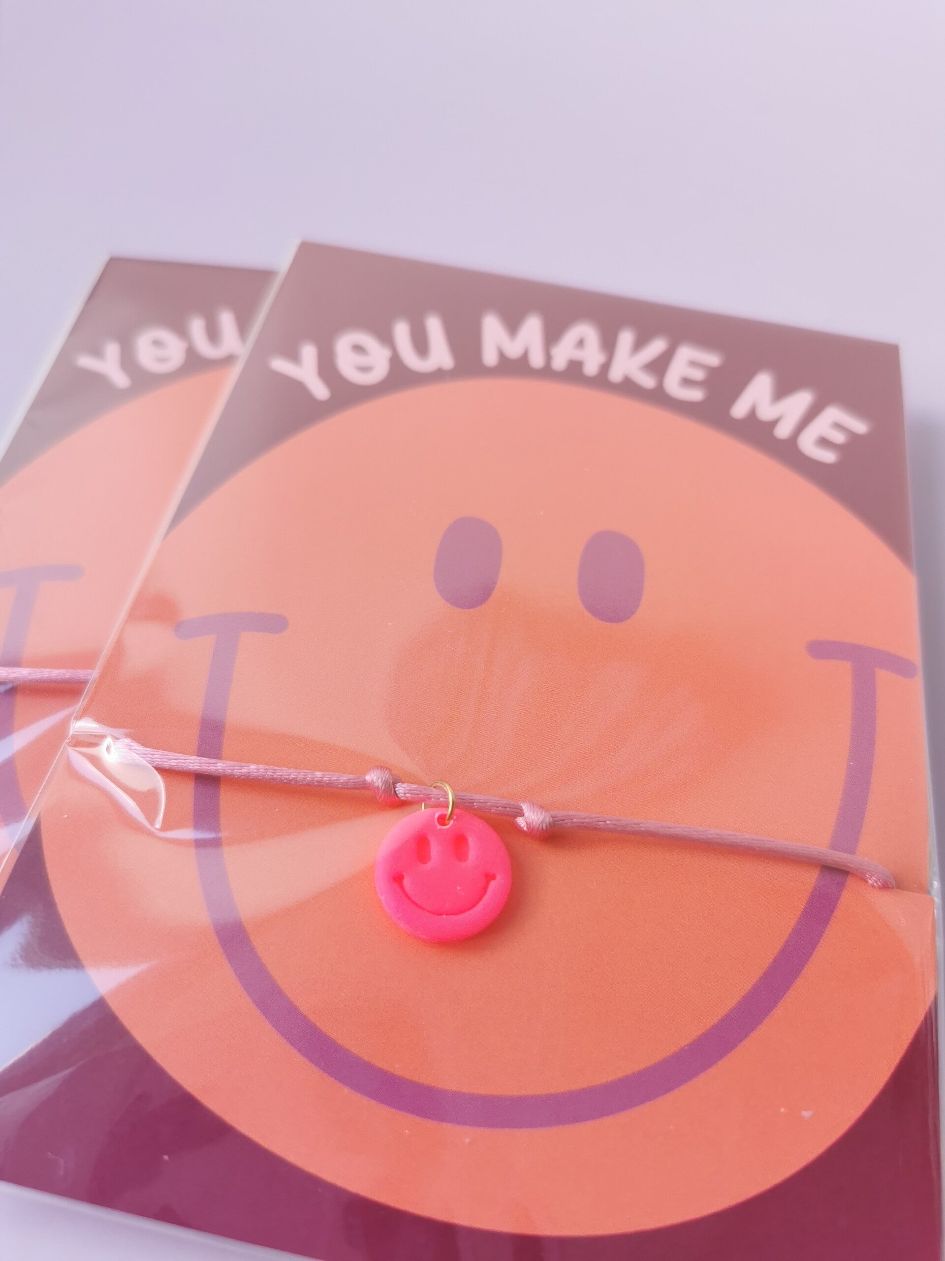 You make me smile armbandje incl kaart