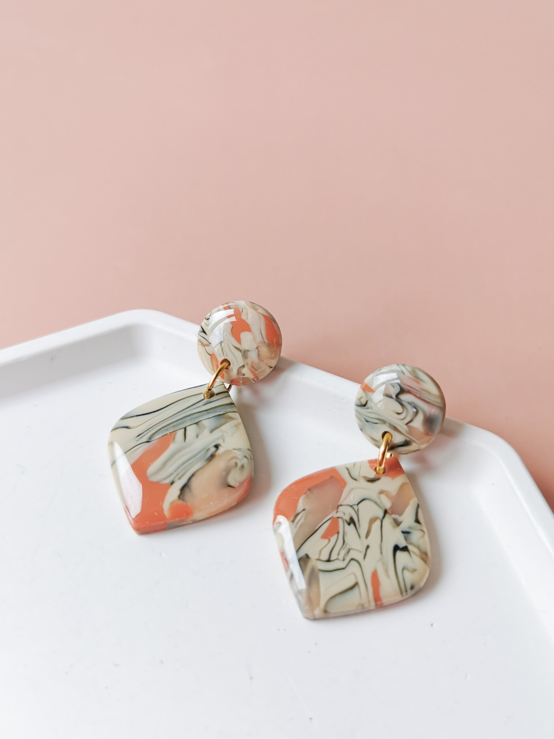Africa inspired oorbellen
