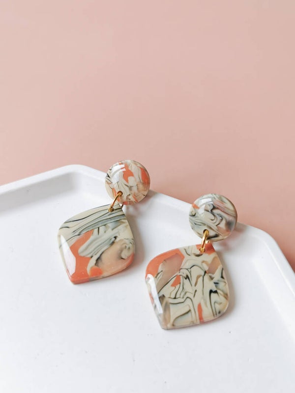 Africa inspired oorbellen