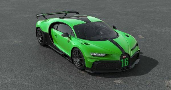 MR Bugatti Chiron Pur Sport in viper green