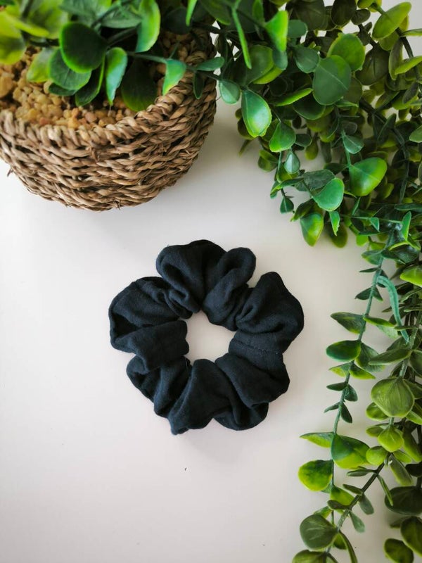 Chouchou bleu marine