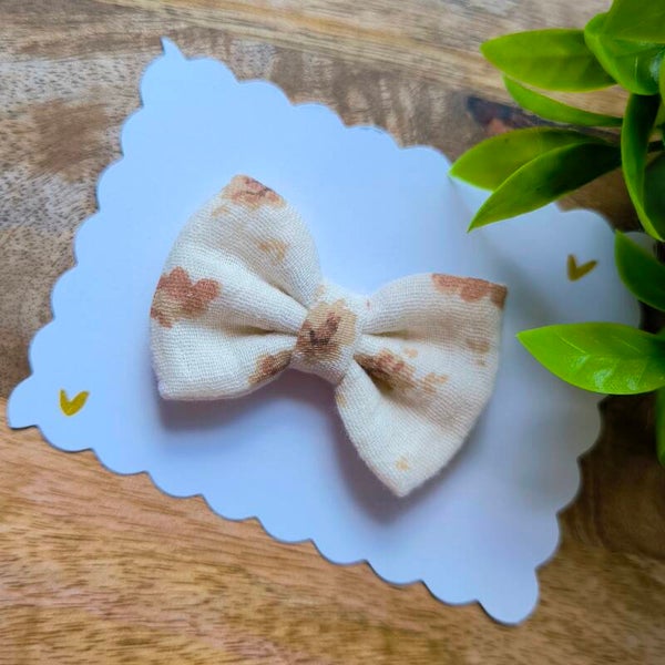 Double gaze camel coton