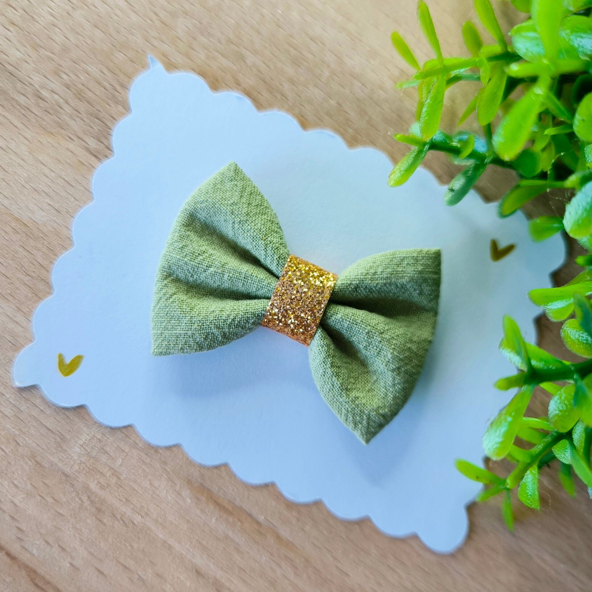 Coton lavé vert amande