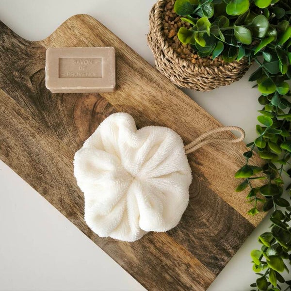 Fleur de douche écru