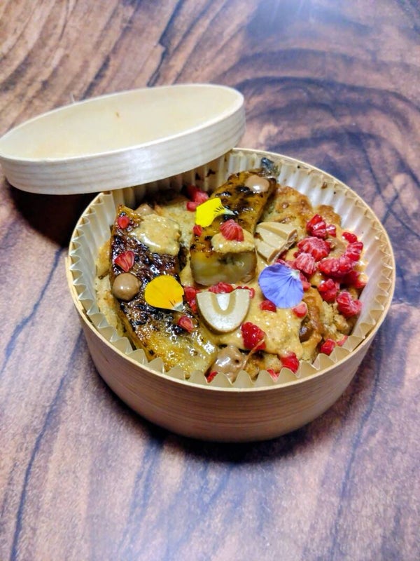 Cookie Saint-Valentin – Dulcey, banane caramélisée & praliné cacahuète