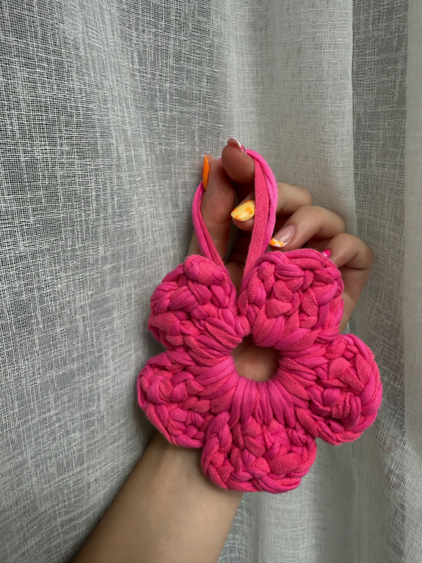 Bloem sleutelhanger 1 kleur